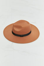 Load image into Gallery viewer, Fame Enjoy The Simple Things Fedora Hat
