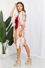 Load image into Gallery viewer, Floral Side Slit Cover Up
