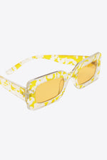 Load image into Gallery viewer, Tortoiseshell Rectangle Polycarbonate Sunglasses
