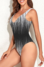 Load image into Gallery viewer, V-Neck Backless One-Piece Swimsuit
