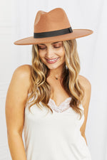 Load image into Gallery viewer, Fame Enjoy The Simple Things Fedora Hat
