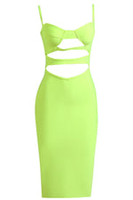 Load image into Gallery viewer, Cutout Spaghetti Strap Bodycon Dress
