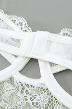 Load image into Gallery viewer, Cutout Spaghetti Strap Lace Teddy
