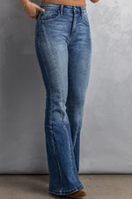 Load image into Gallery viewer, Nika High Waist Flare Jeans with Pockets
