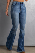 Load image into Gallery viewer, Nika High Waist Flare Jeans with Pockets
